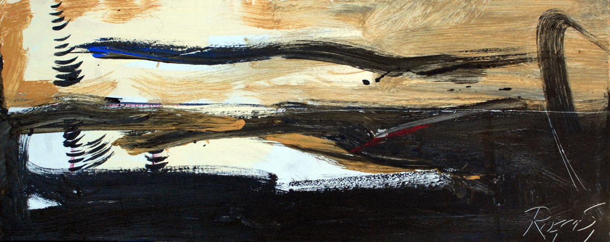 Slika 29 I Autor: Serban Sabin Rosca (Rumunjska) I Naziv: Day on the lake I Tehnika: Akril na platnu I Dimenzija: 40x100 cm I Cijena: 250 eura