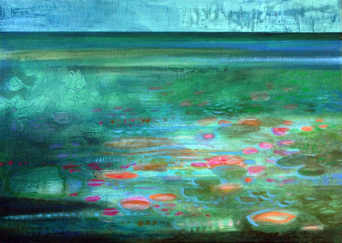 Slika 37 I Autor: Sebastyen Janos (Mađarska) I Naziv: Pred kišu I Tehnika: Akril na platnu I Dimenzija: 50x70 cm I Cijena: 300 eura